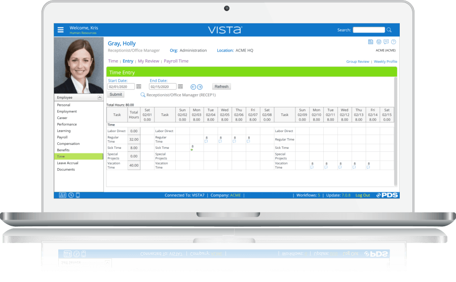 Time and Attendance Built for You PDS