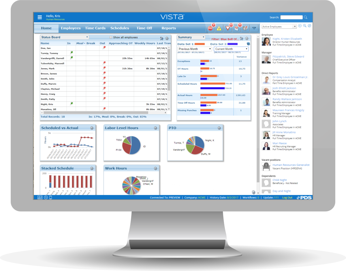 Time and Attendance Built for You PDS